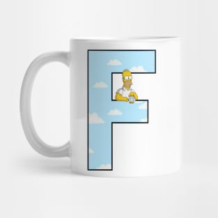 Simpsons letter Mug